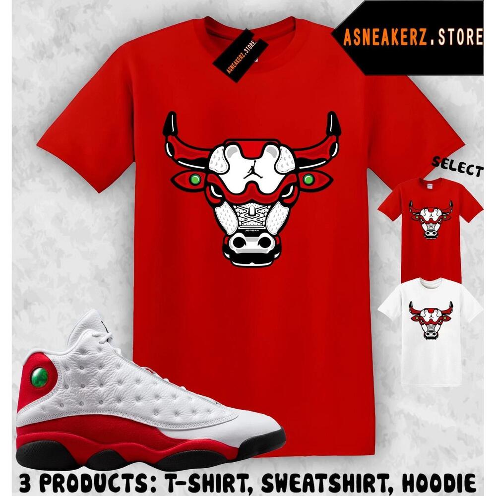 Tee Shirt Matching Aj 13 Chicago 2026 Match Bulls 23 T-Shirt
